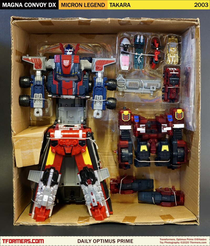 Transformers: Legends Of The Microns Daily Prime - Transformers Micron Legends Magna Convoy DX
